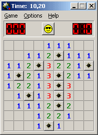 Minesweeper game