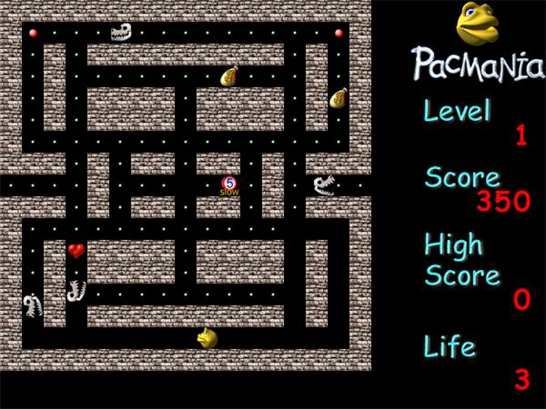 Free download Pacman game.