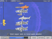 Typer Shark game